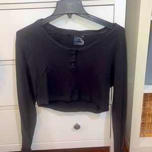 Long sleeve Gymshark workout top